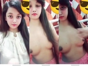 Cute Desi Girl Shows Boobs