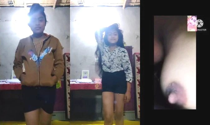 Horny Desi Girl Shows Boobs